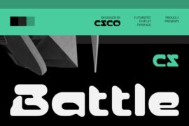 CS Battle Demo Font