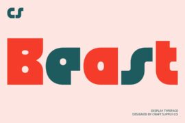 CS Beast Demo Font