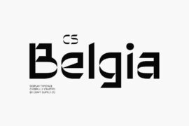 CS Belgia Demo Font