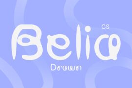 CS Belia Drawn Demo Font