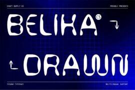 CS Belika Drawn Demo Font