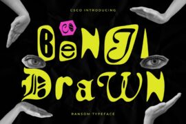 CS Benji Drawn Demo Font