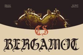 CS Bergamot Drawn Demo Font