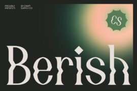 CS Berish Demo Font