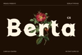 CS Berta Demo Font
