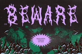 CS Beware Demo Font