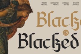 CS Blacked Demo Font