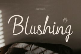 CS Blushing Demo Font