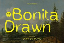 CS Bonita Drawn Demo Font
