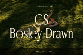 CS Bosley Drawn Demo Font