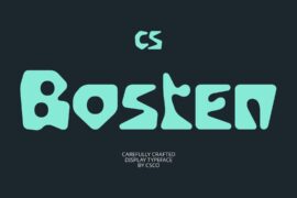 CS Bosten Demo Font