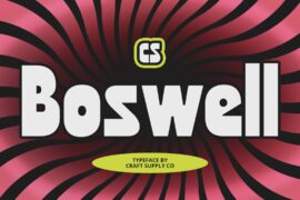CS Boswell Demo Font