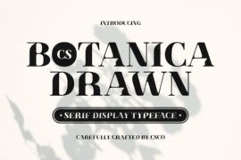CS Botanica Drawn Demo Font