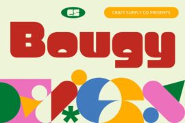 CS Bougy Demo Font