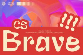 CS Brave Demo Font