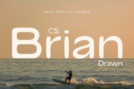 CS Brian Drawn Demo Font