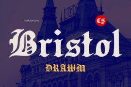 CS Bristol Drawn Demo Font