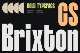 CS Brixton Demo Font