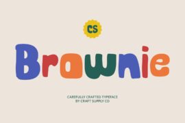 CS Brownie Demo Font