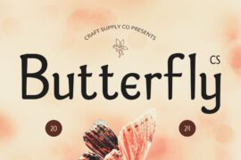 CS Butterfly Demo Font