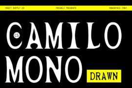 CS Camilo Mono Drawn Demo Font