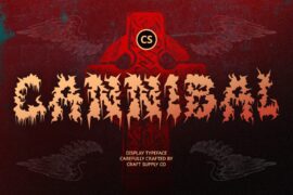 CS Cannibal Demo Font