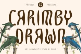 CS Carimby Drawn Demo Font