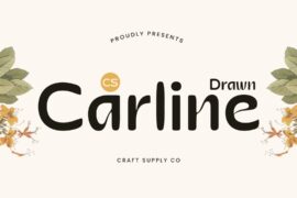 CS Carline Drawn Demo Font