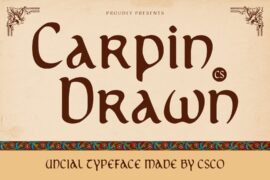 CS Carpin Drawn Demo Font