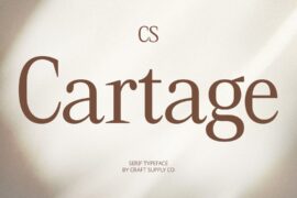 CS Cartage Demo Font