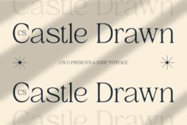 CS Castle Drawn Demo Font