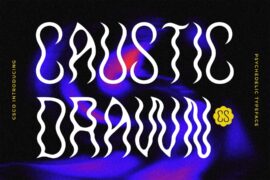 CS Caustic Drawn Demo Font