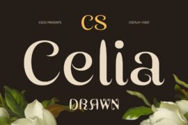 CS Celia Drawn Demo Font