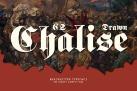 CS Chalise Drawn Demo Font