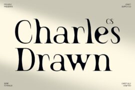 CS Charles Drawn Demo Font