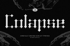 CS Colapse Demo Font