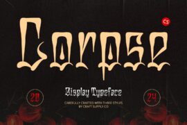 CS Corpse Demo Font