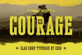CS Courage Demo Font