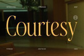 CS Courtesy Demo Font