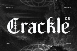 CS Crackle Demo Font