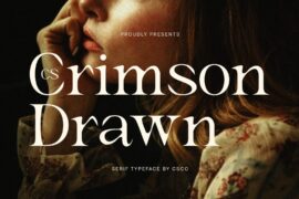 CS Crimson Drawn Demo Font