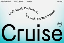 CS Cruise Demo Font
