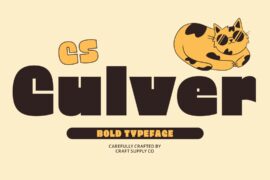 CS Culver Demo Font