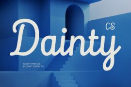 CS Dainty Demo Font