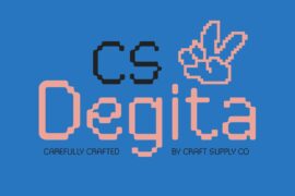 CS Degita Demo Font
