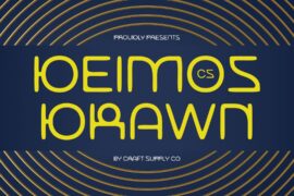 CS Deimos Drawn Demo Font