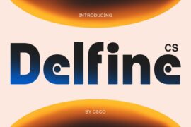 CS Delfine Demo Font