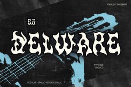 CS Delware Demo Font