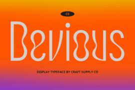 CS Devious Demo Font