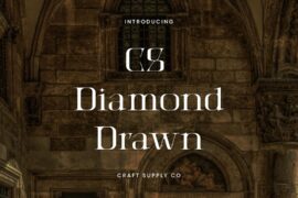 CS Diamond Drawn Demo Font